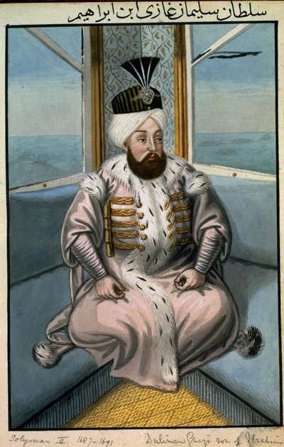 Solyman II (1642-91) Sultan 1687-91, aus 